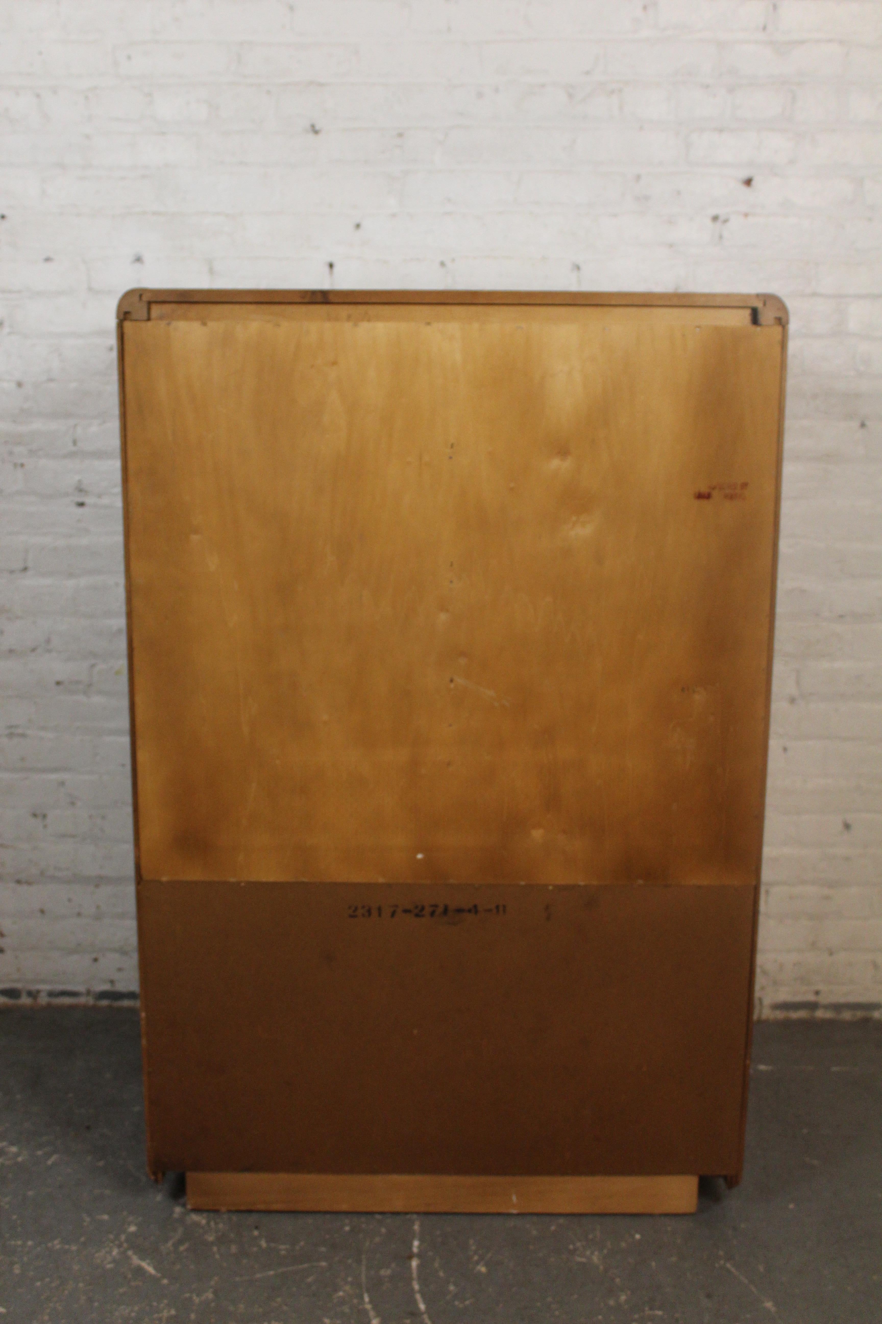 Burl Wardrobe by American of Martinsville For Sale 6