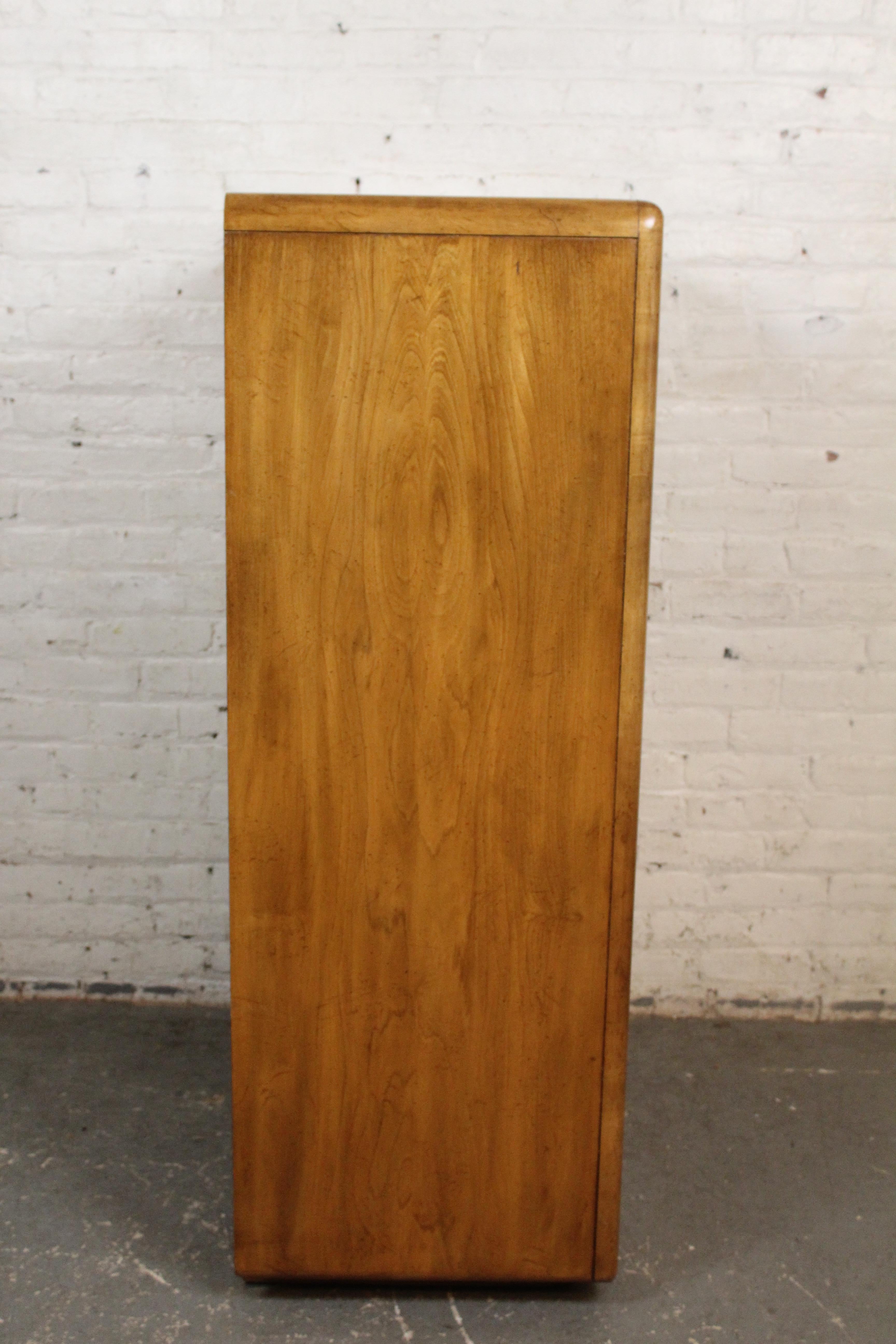 Burl Wardrobe by American of Martinsville For Sale 7