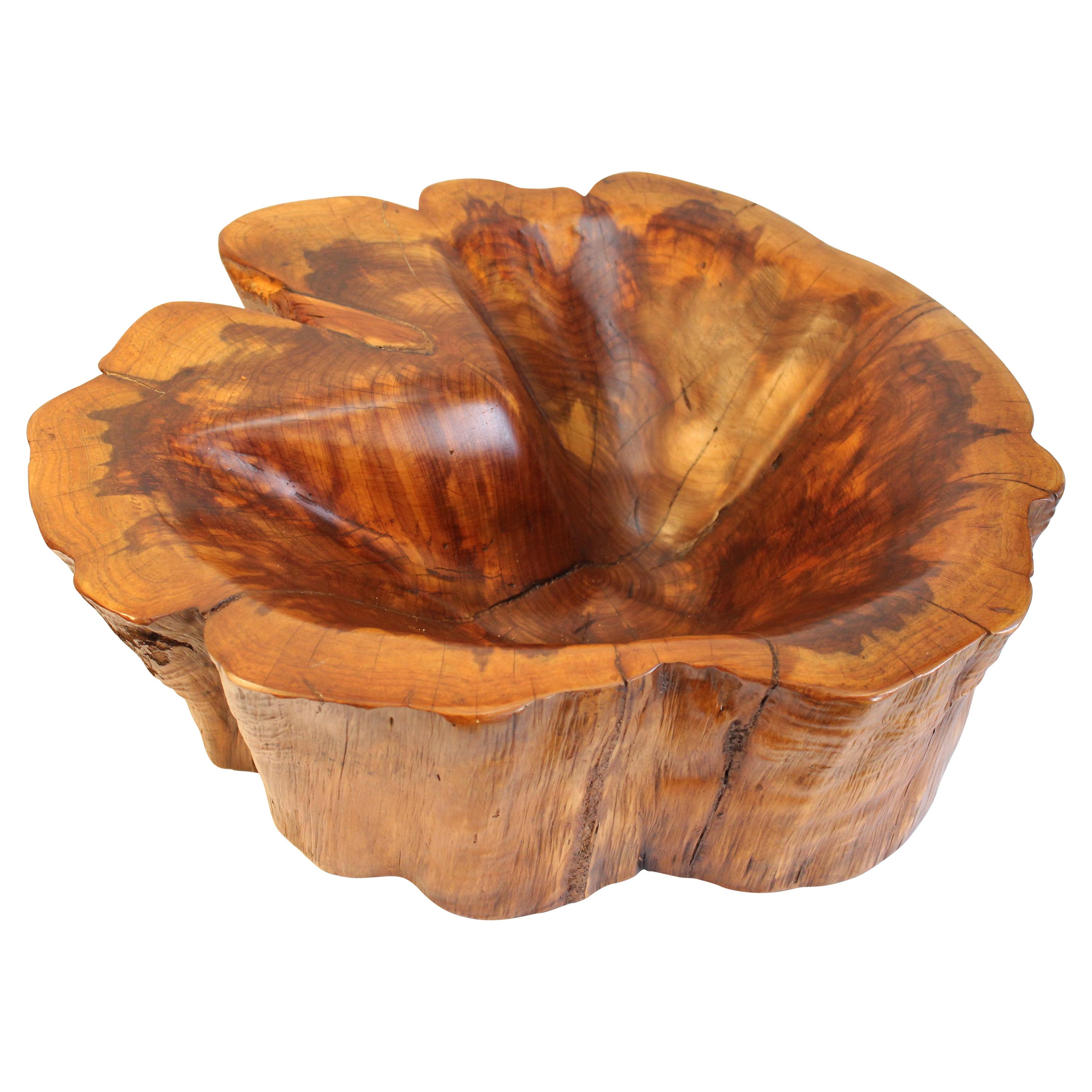 Burl Wood Bowl