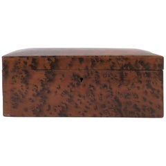 Vintage Burl Wood Box