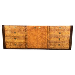 Comò d'accento in Wood Wood e ottone di Century Furniture