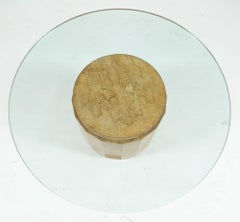 Edward Wormley for Dunbar MCM Burl Wood Centre or Cocktail Round Table