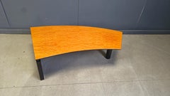 Burl wood coffee table by Cattelan Italy, 1990s