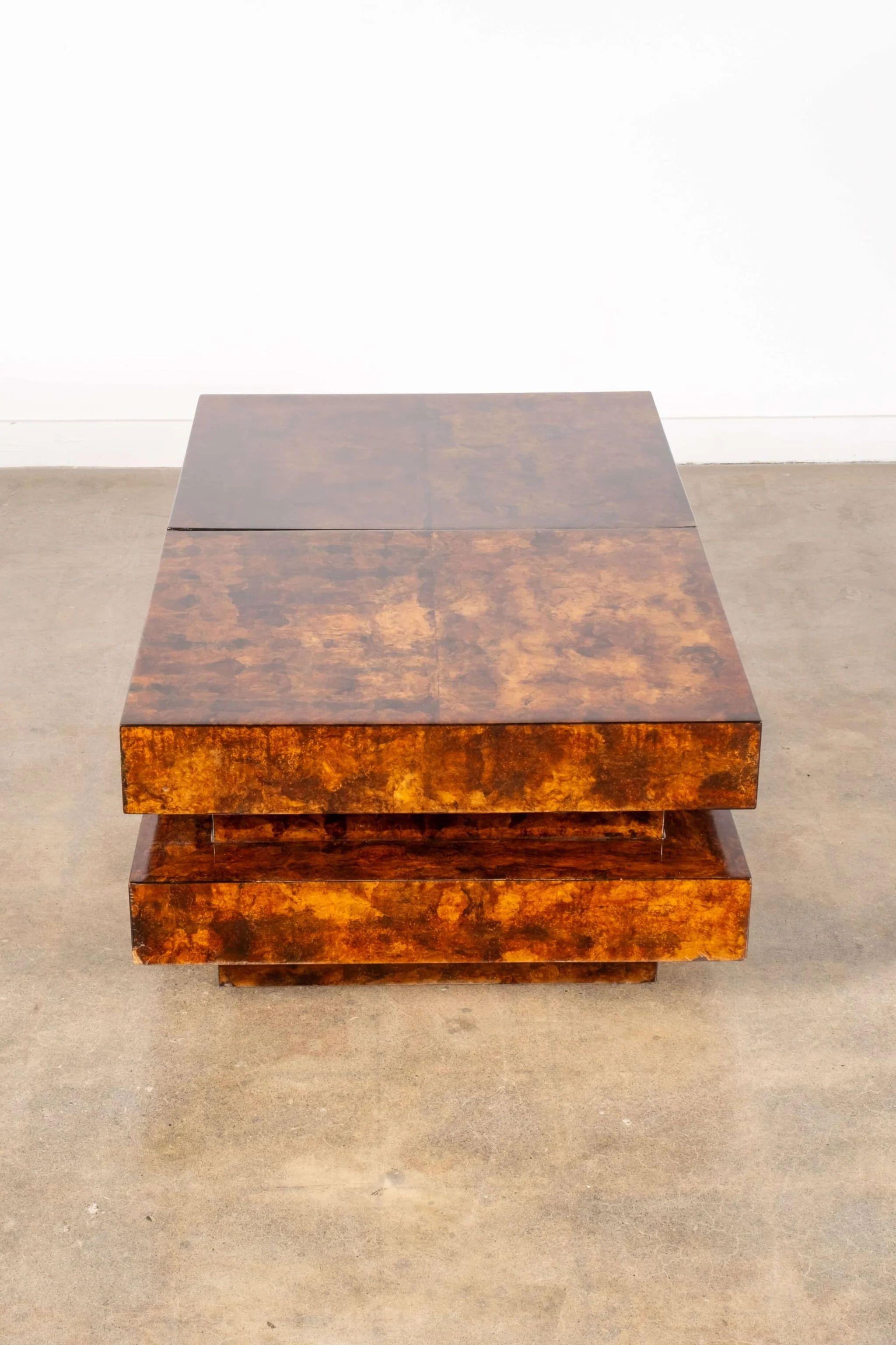 tura curved stone table