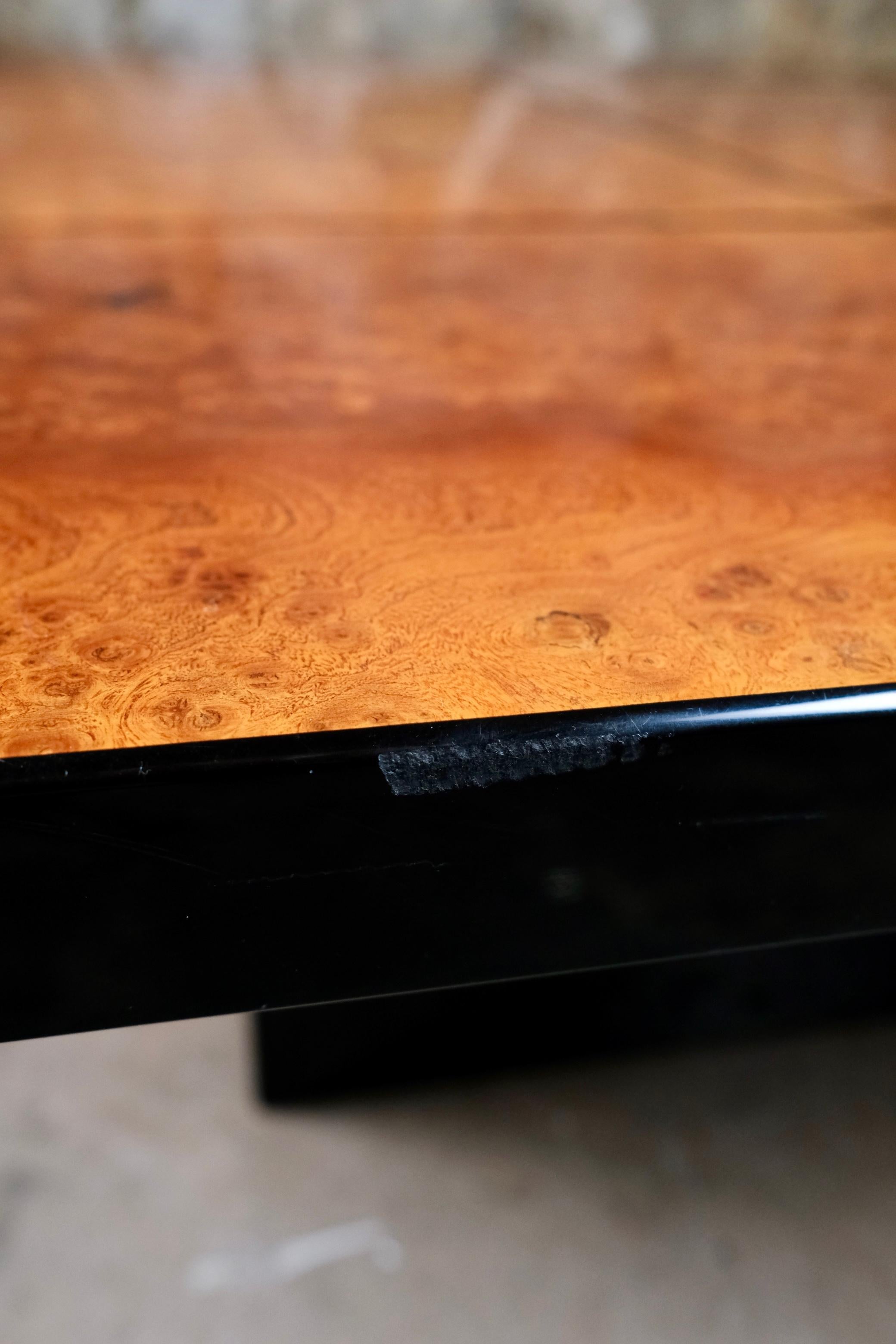 Table basse avec bar par Paul Michel pour Roche Bobois, France, années 1980 12