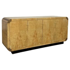 Burl Wood Credenza by Henredon