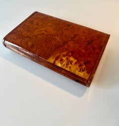 Burl Wood Decorative Box