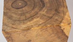 Burl Wood End Table or Stool