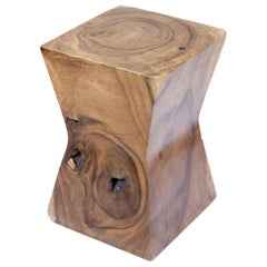 Burl Wood End Table or Stool