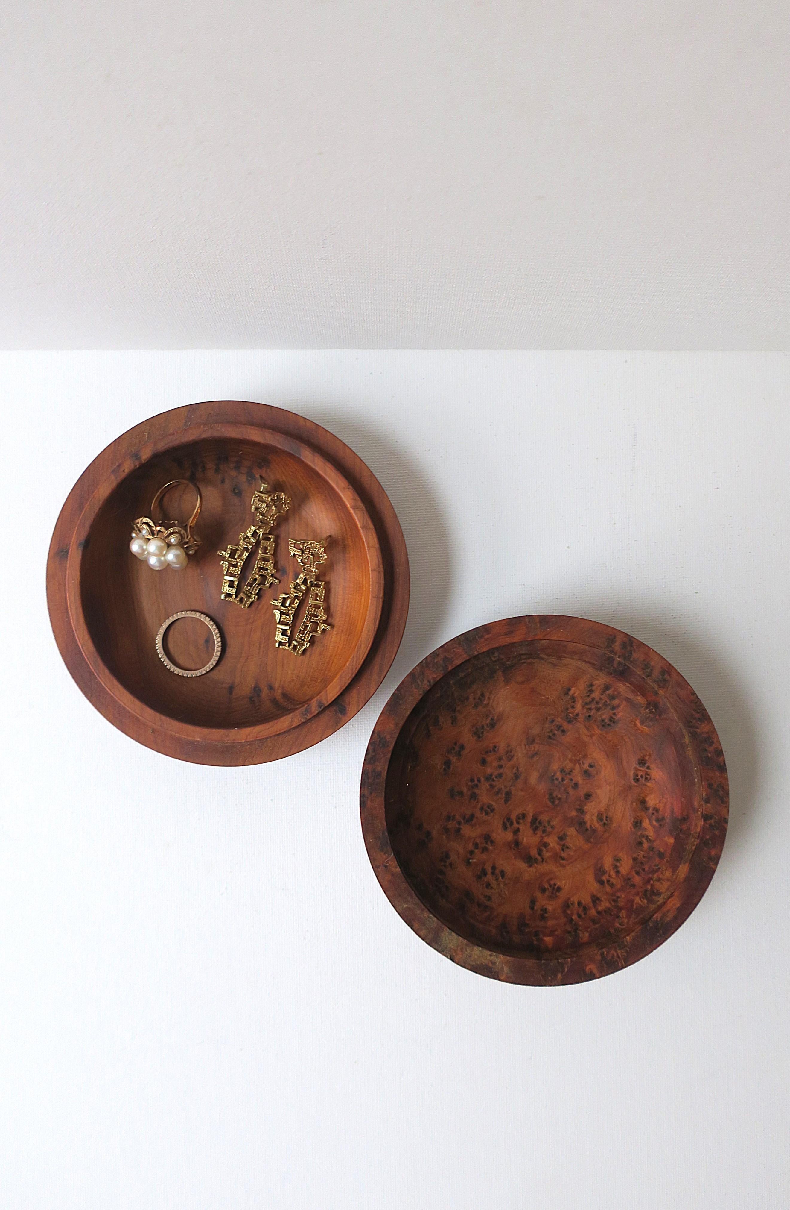 Joyero de Madera de Burl 4