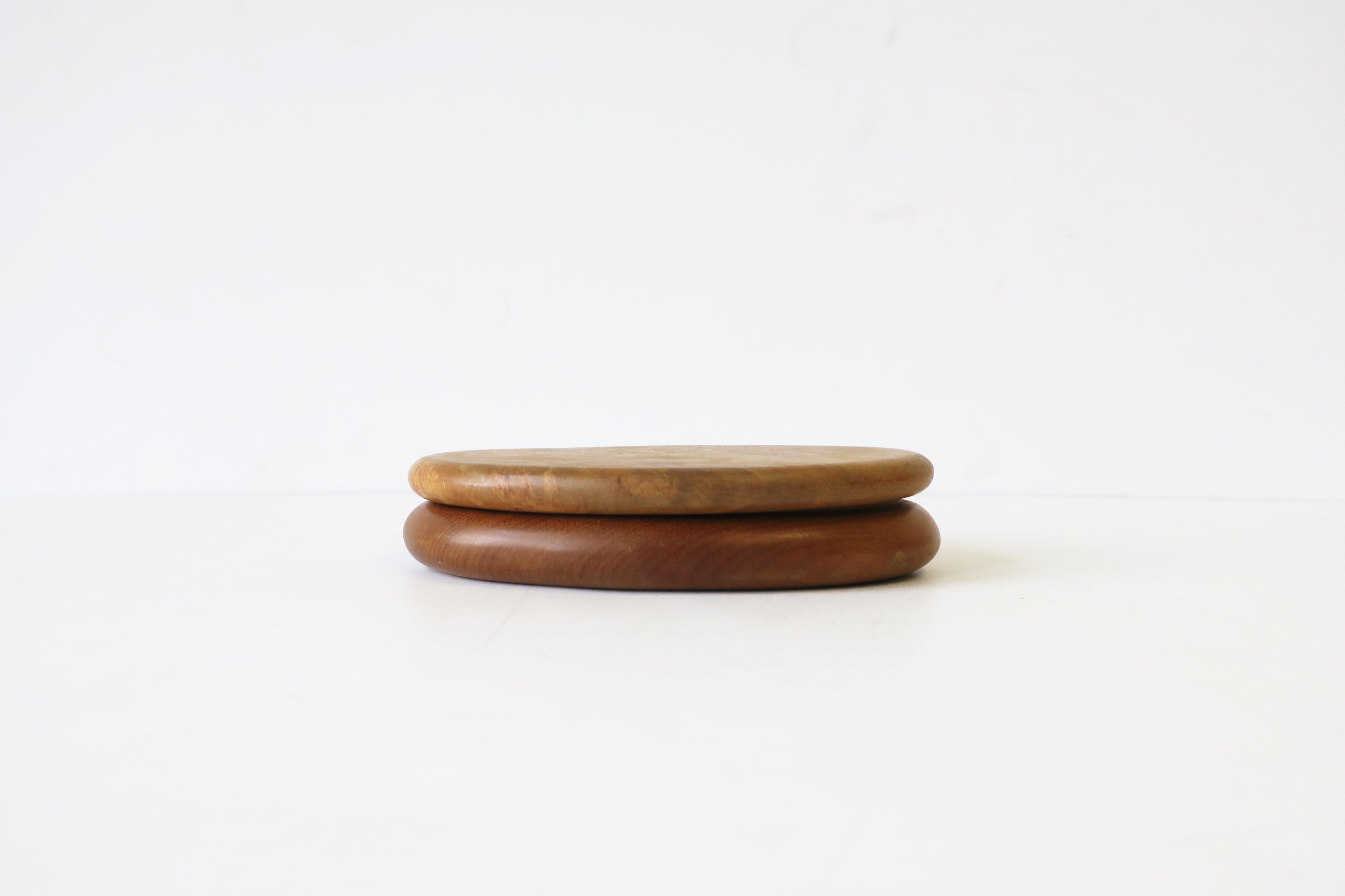 Joyero de Madera de Burl con Espejo de Vanidad 4
