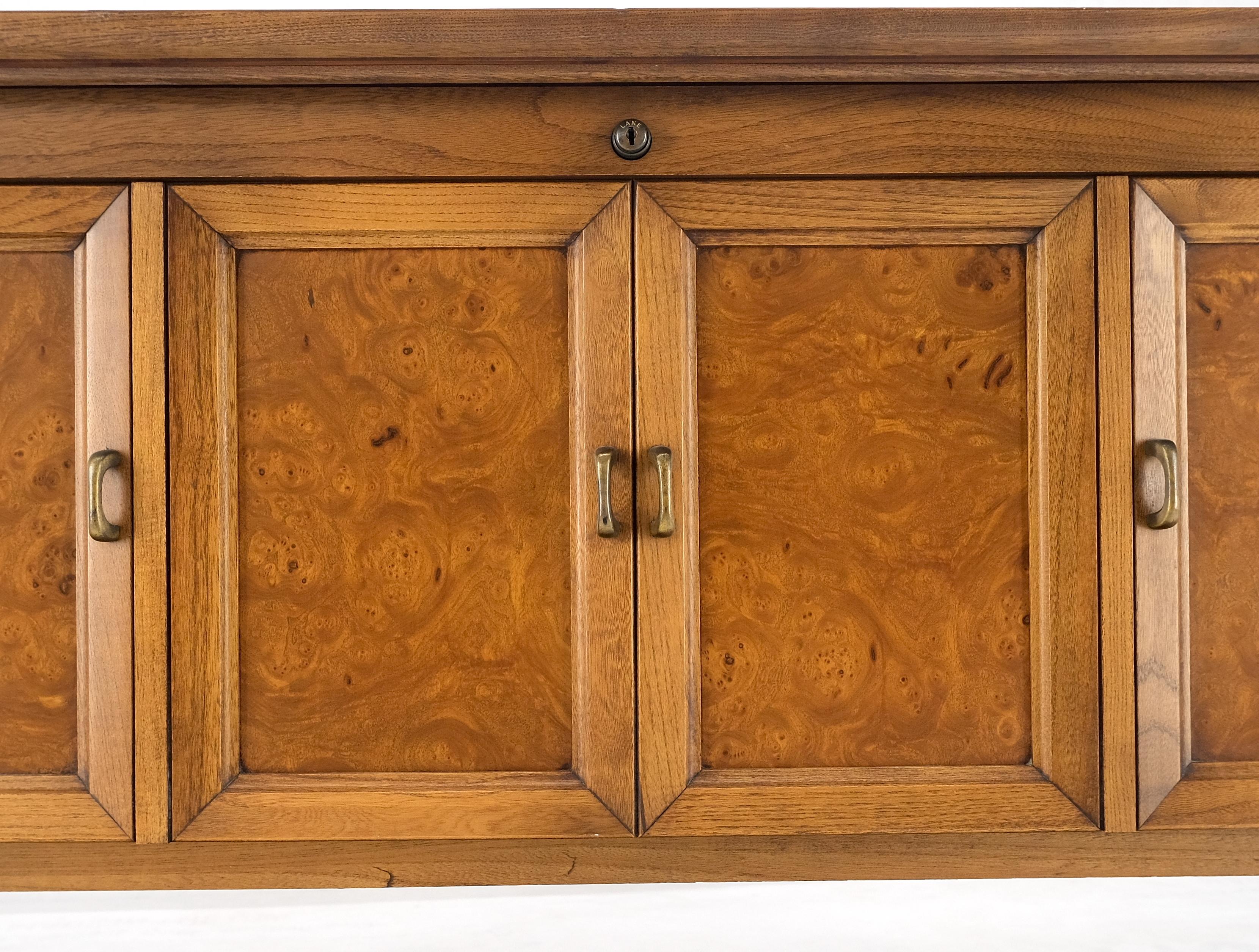 Burl Wood Light Walnut Lift Top 