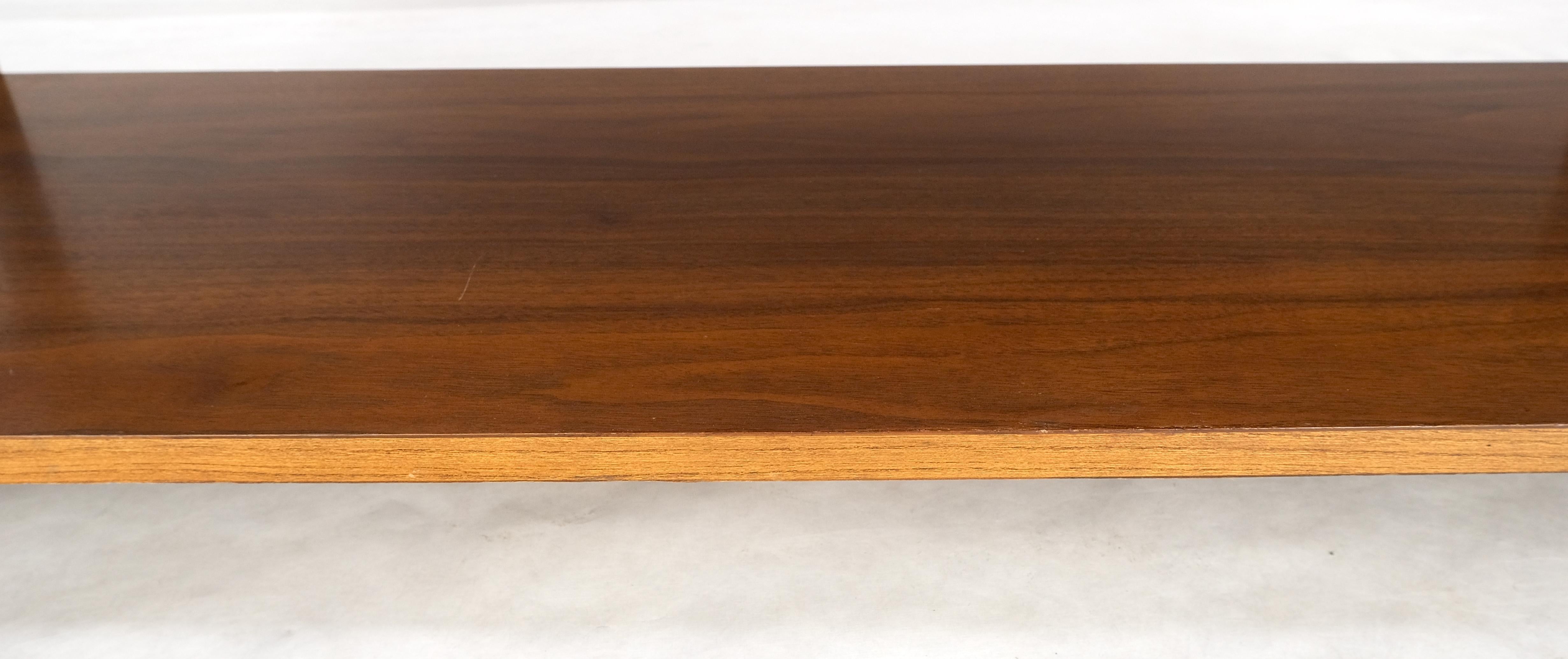 Mid-Century Modern Burl Wood Light Walnut Lift Top 