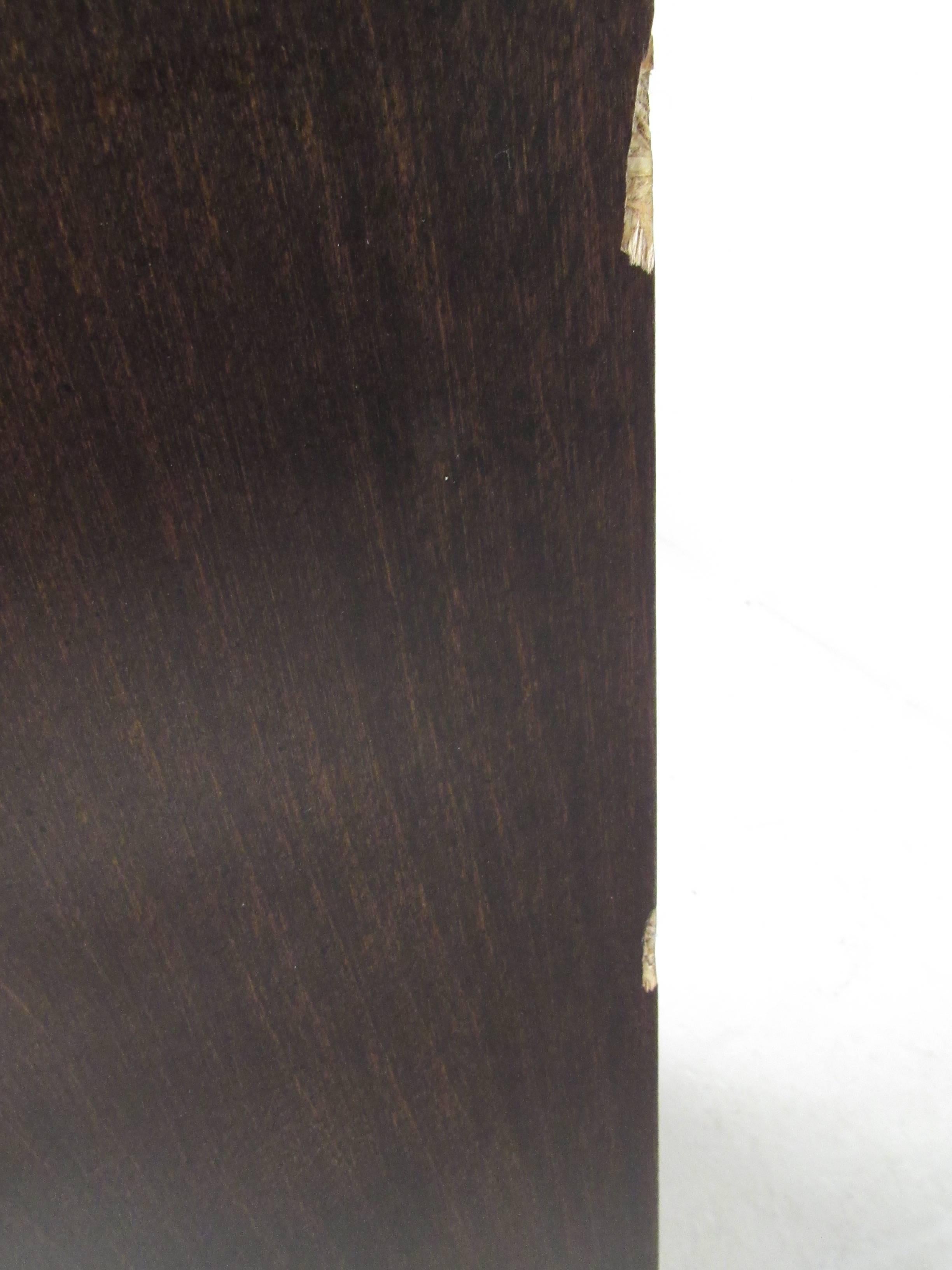 Burl Wood Linen Cabinet by Century Furniture 3
