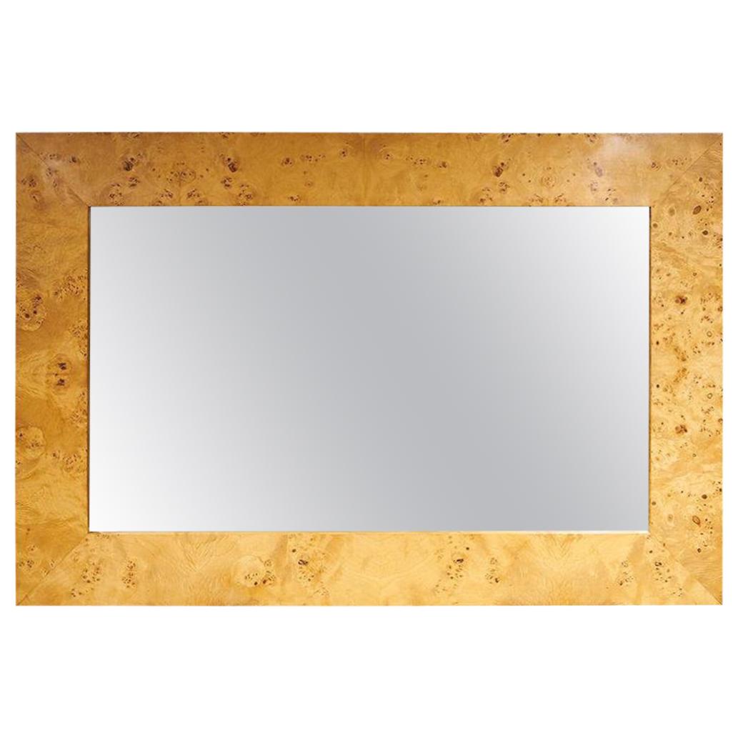 Burl Wood Mirror