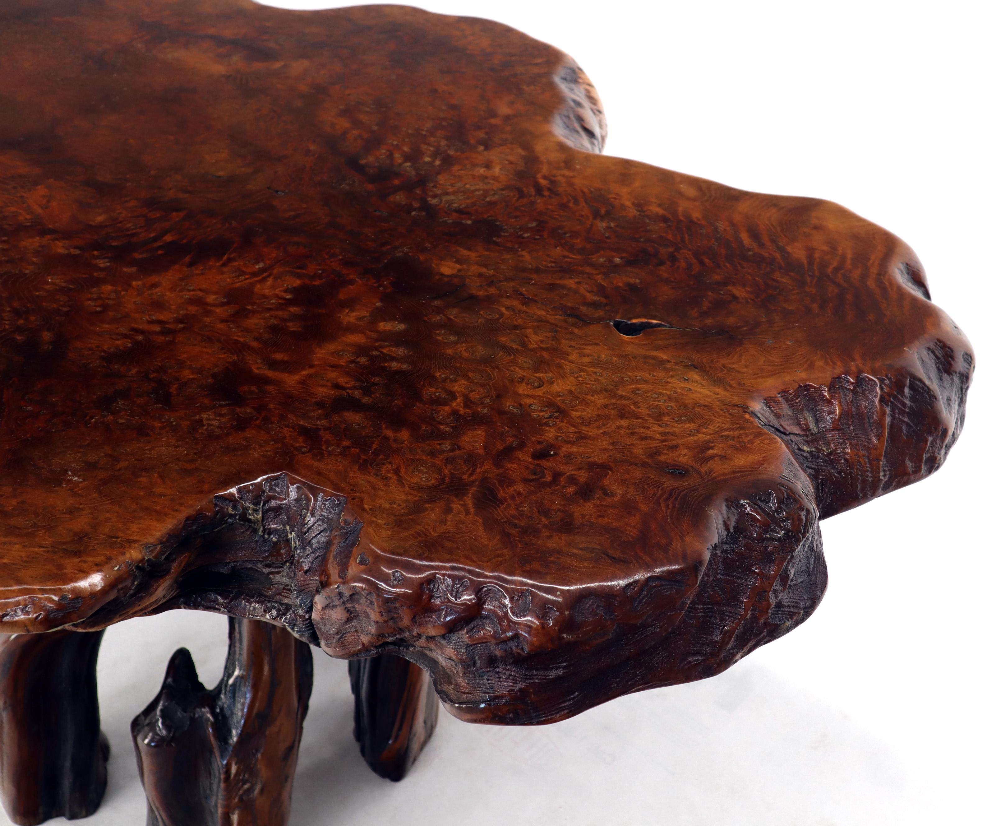 natural wood center table