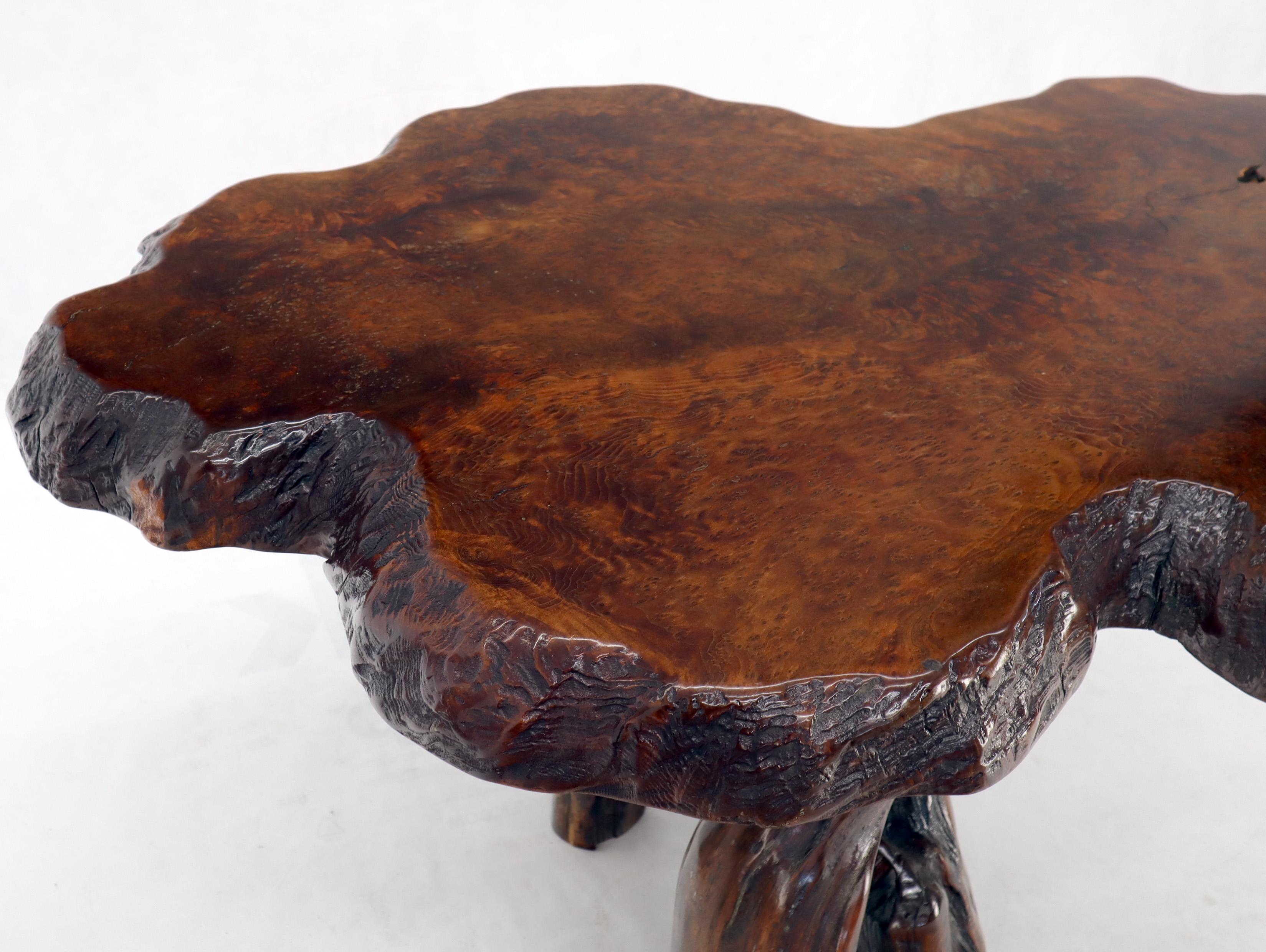 burl tree table