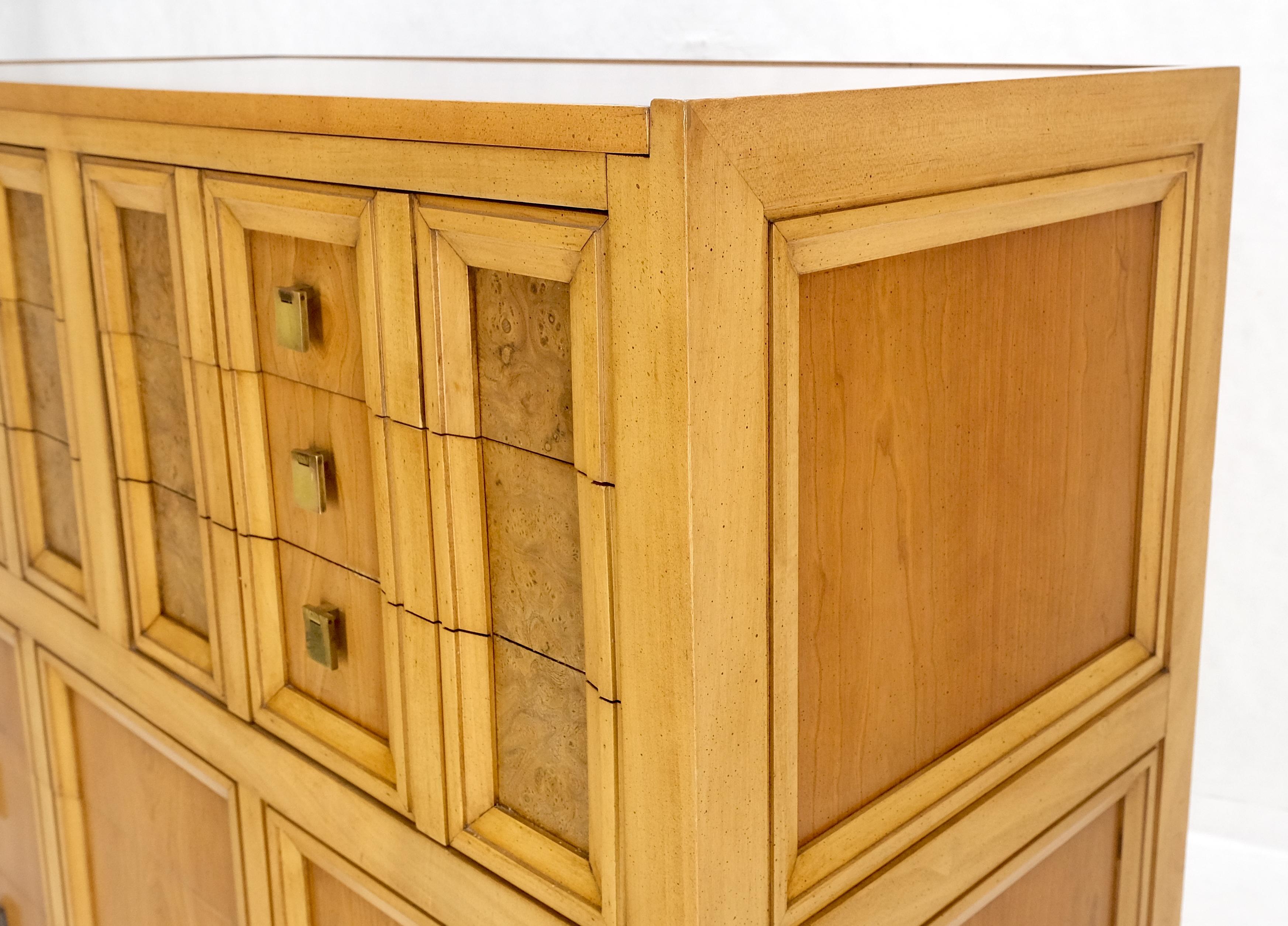 burl wood dresser