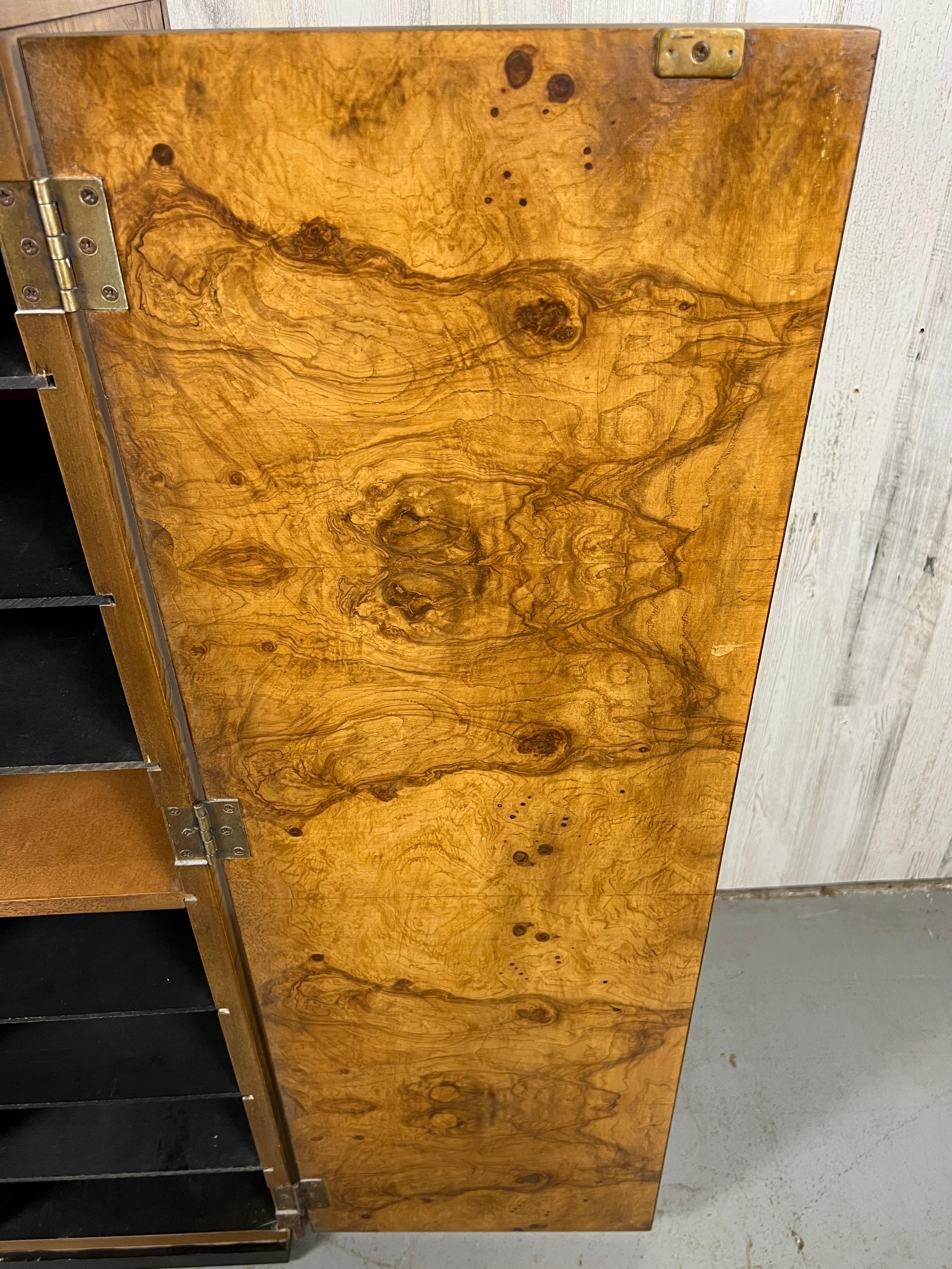 Burl Wood Pedestal / Cabinet  4