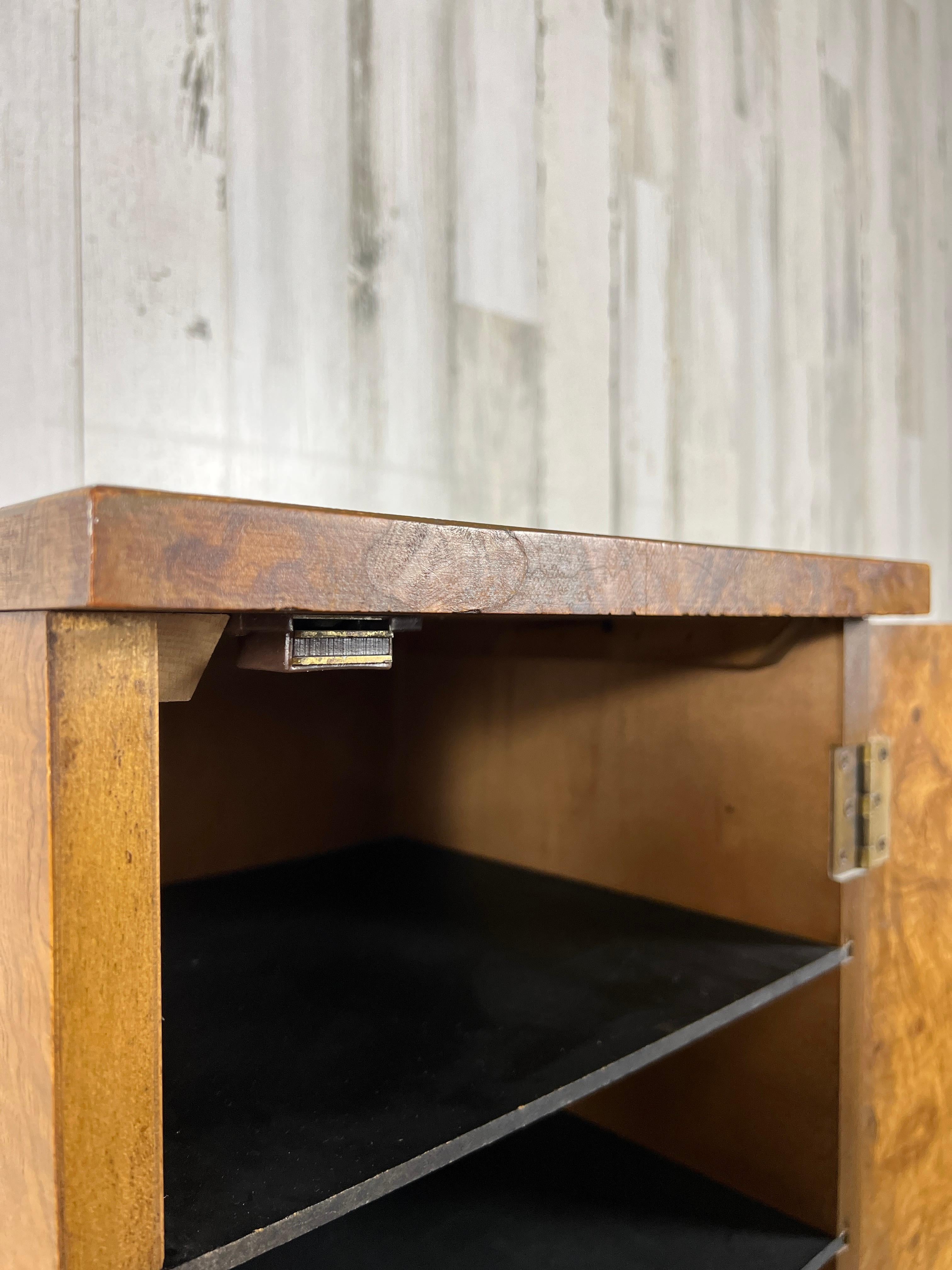 Burl Wood Pedestal / Cabinet  6