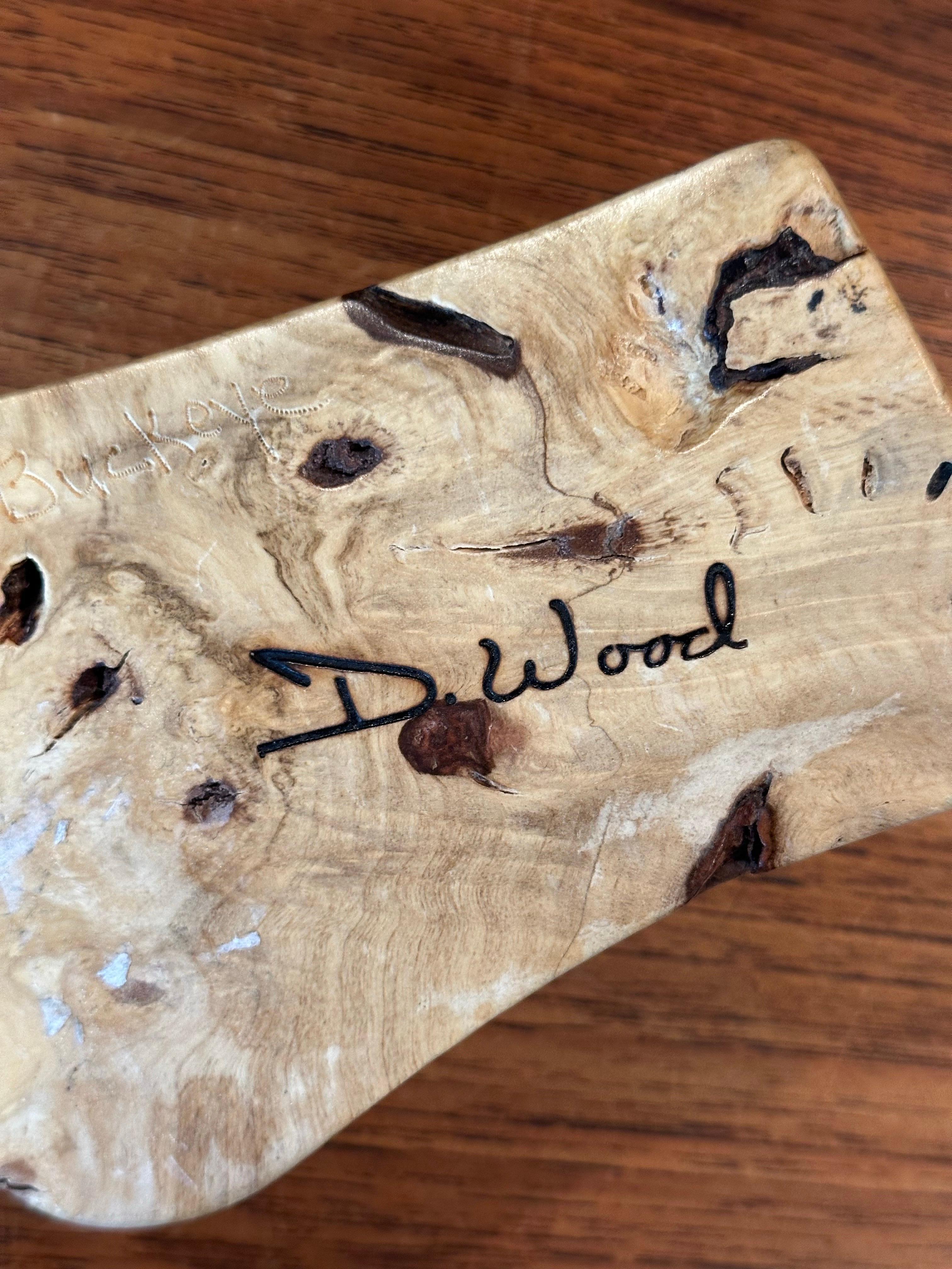 Boîte à puzzle en bois de ronce par Don Wood en vente 10