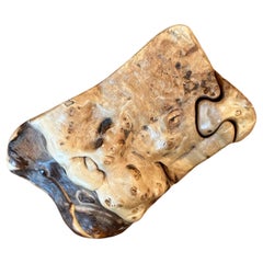 Burl Wood Puzzle Box by Don Wood