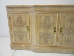 Burl Wood Sideboard / Cabinet by Heritage from the Corinthian Collection