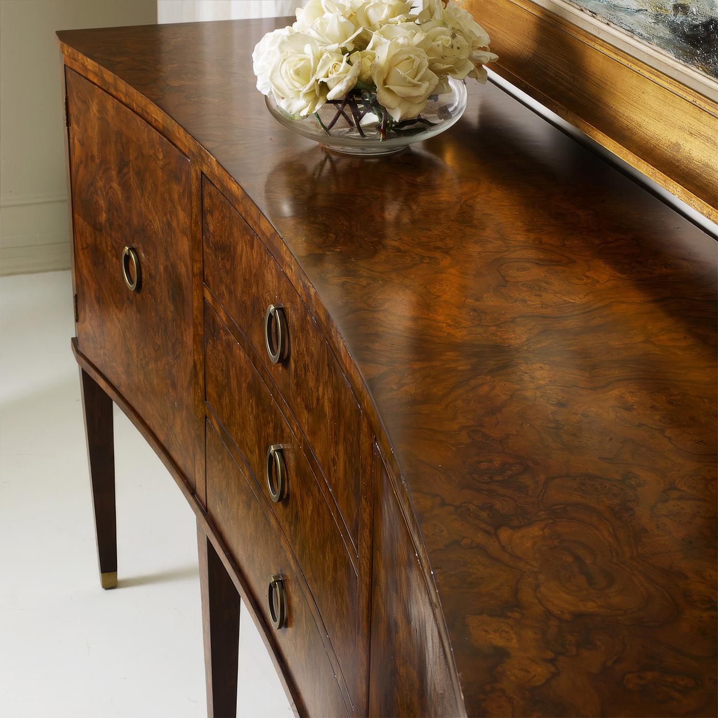 Credenza in legno di radica In condizioni Nuovo in vendita a Westwood, NJ