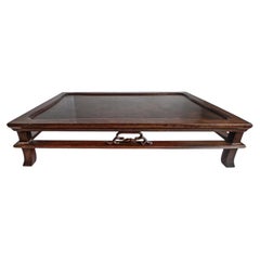 Burl Wood Small Altar Table, China, Mid-19th Century
