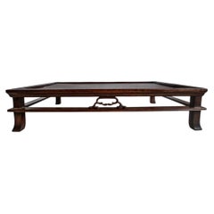 Burl Wood Small Altar Table, China, Mid-19th Century