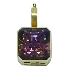 Burle Marx 18 Karat Gold Ametrine Pendant