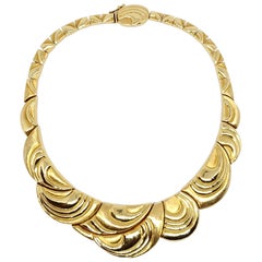 Vintage Burle Marx 18 Karat Gold Necklace