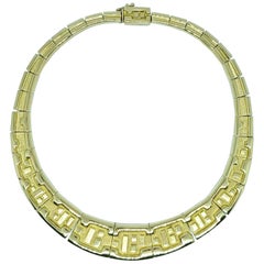 Vintage Burle Marx 18 Karat Gold Necklace