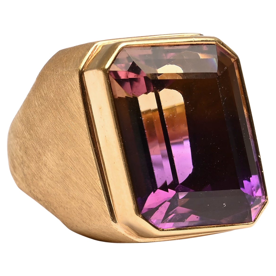 Burle Marx: Goldring mit Ametrin