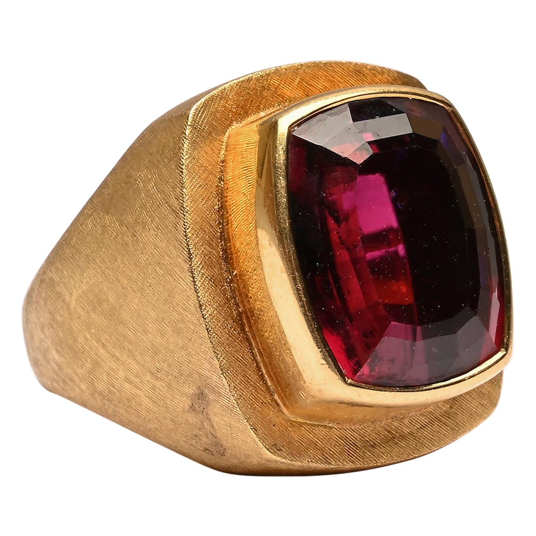 Burle Marx Large Rubelite Ring