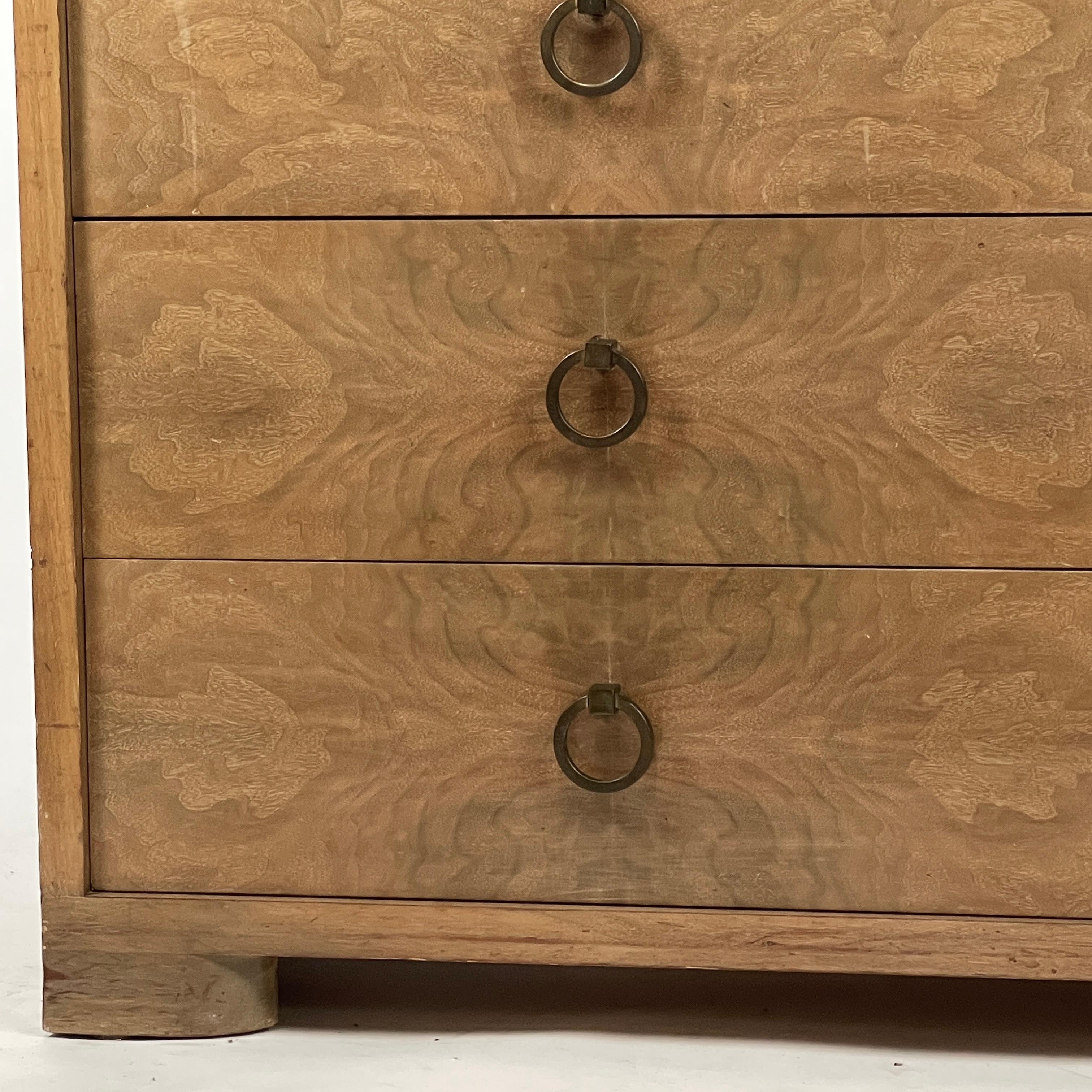 dresser with ring pulls