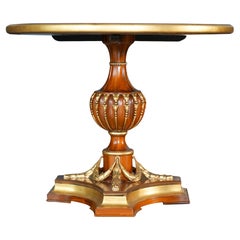 Burled Center Table