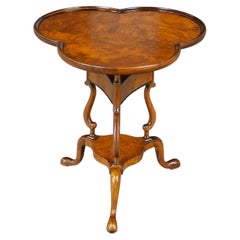 Burled Clover Table