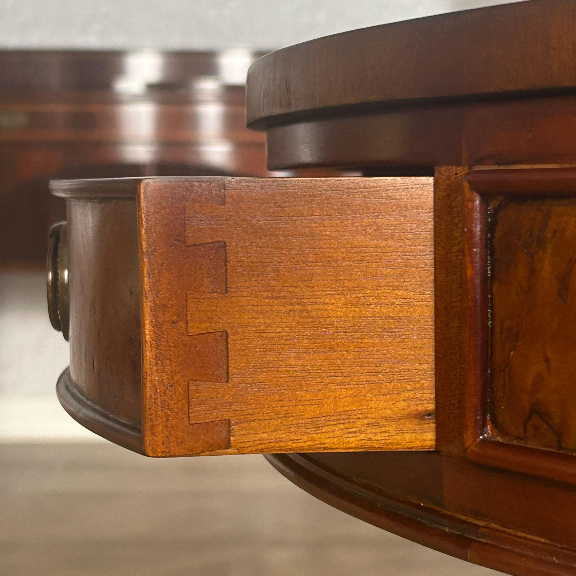 Mesa de tambor burilado en venta 2