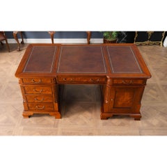 Burled Partners Desk