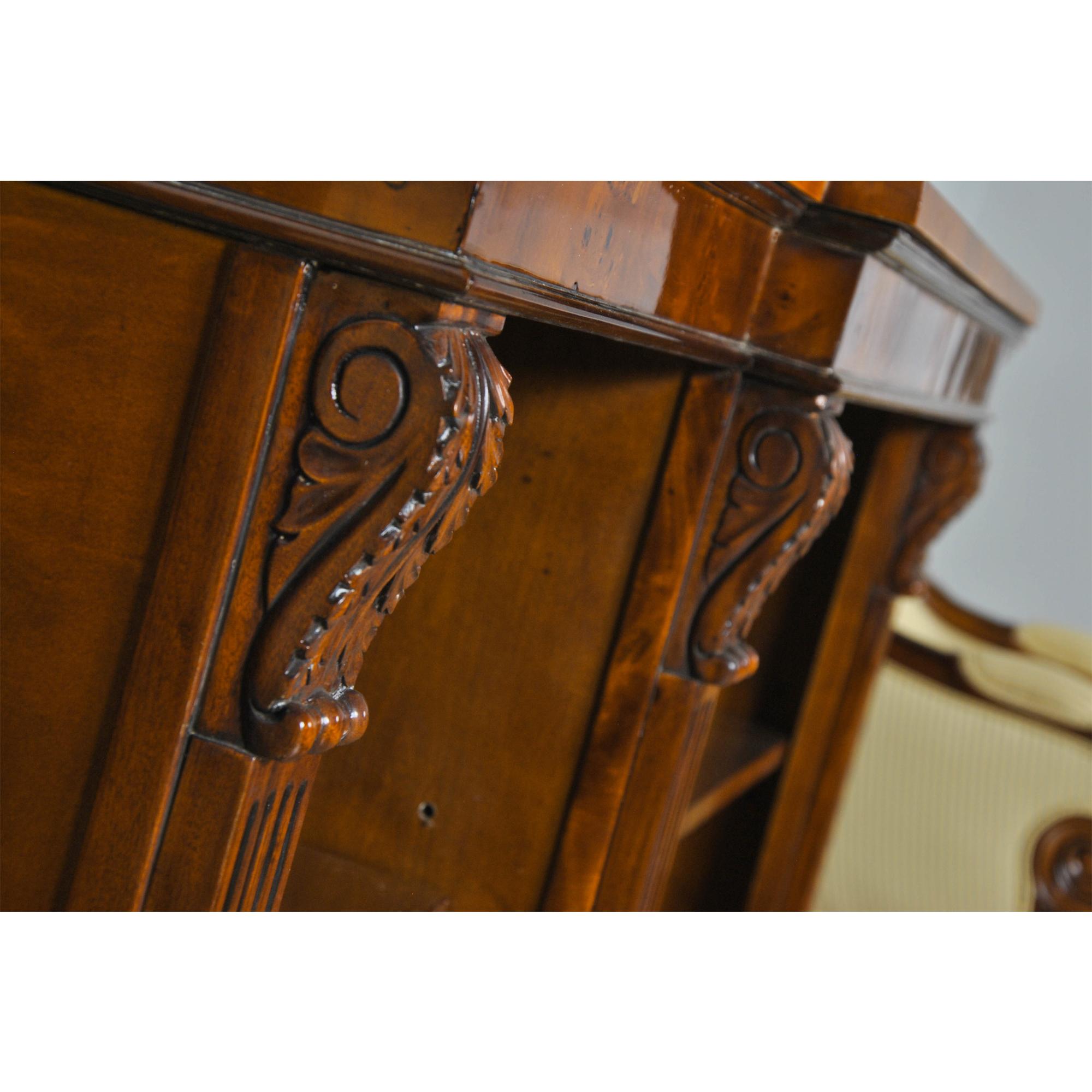 Burled Penhurst Bookcase In New Condition For Sale In Annville, PA