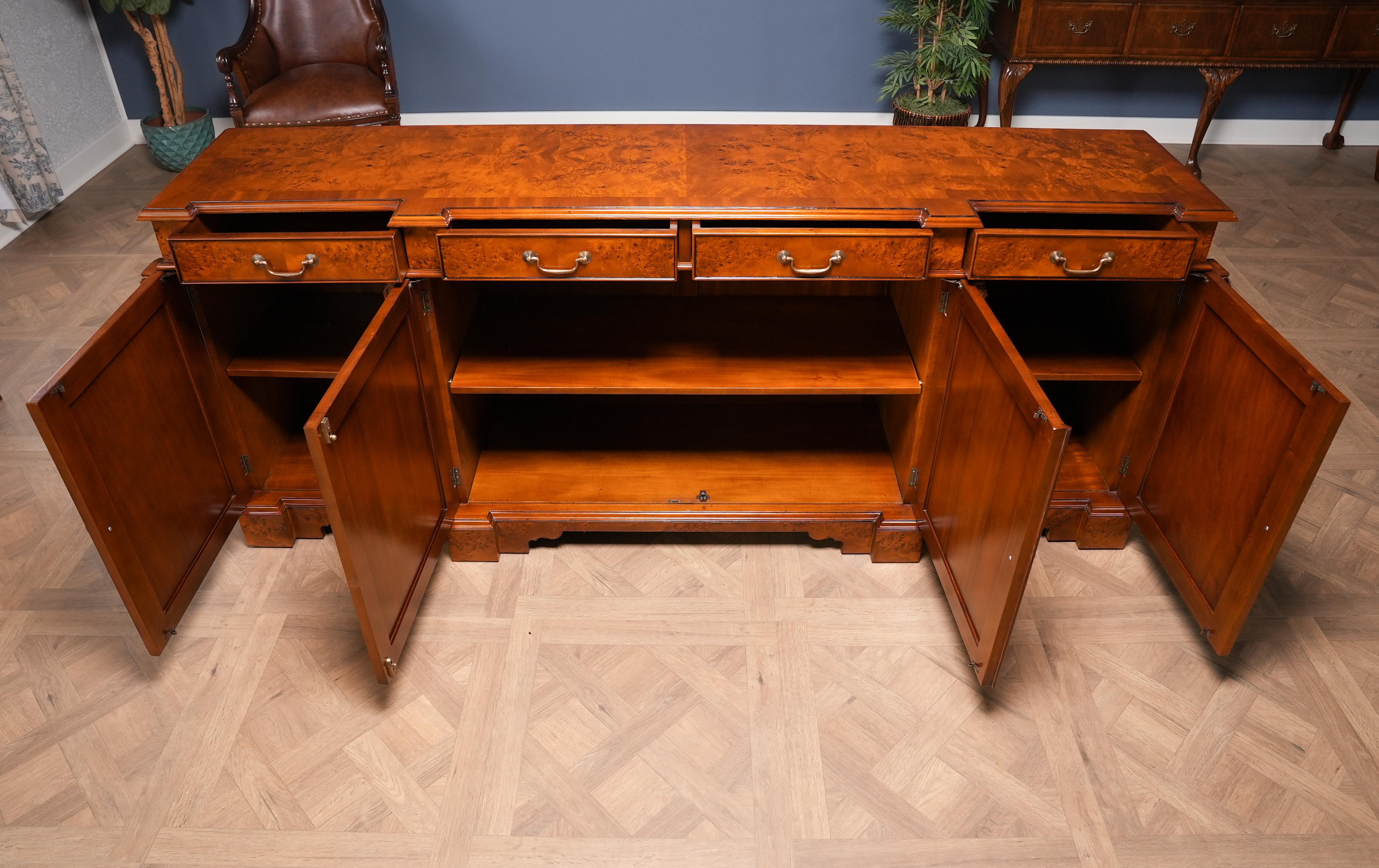 Burled Penhurst Sideboard For Sale 10