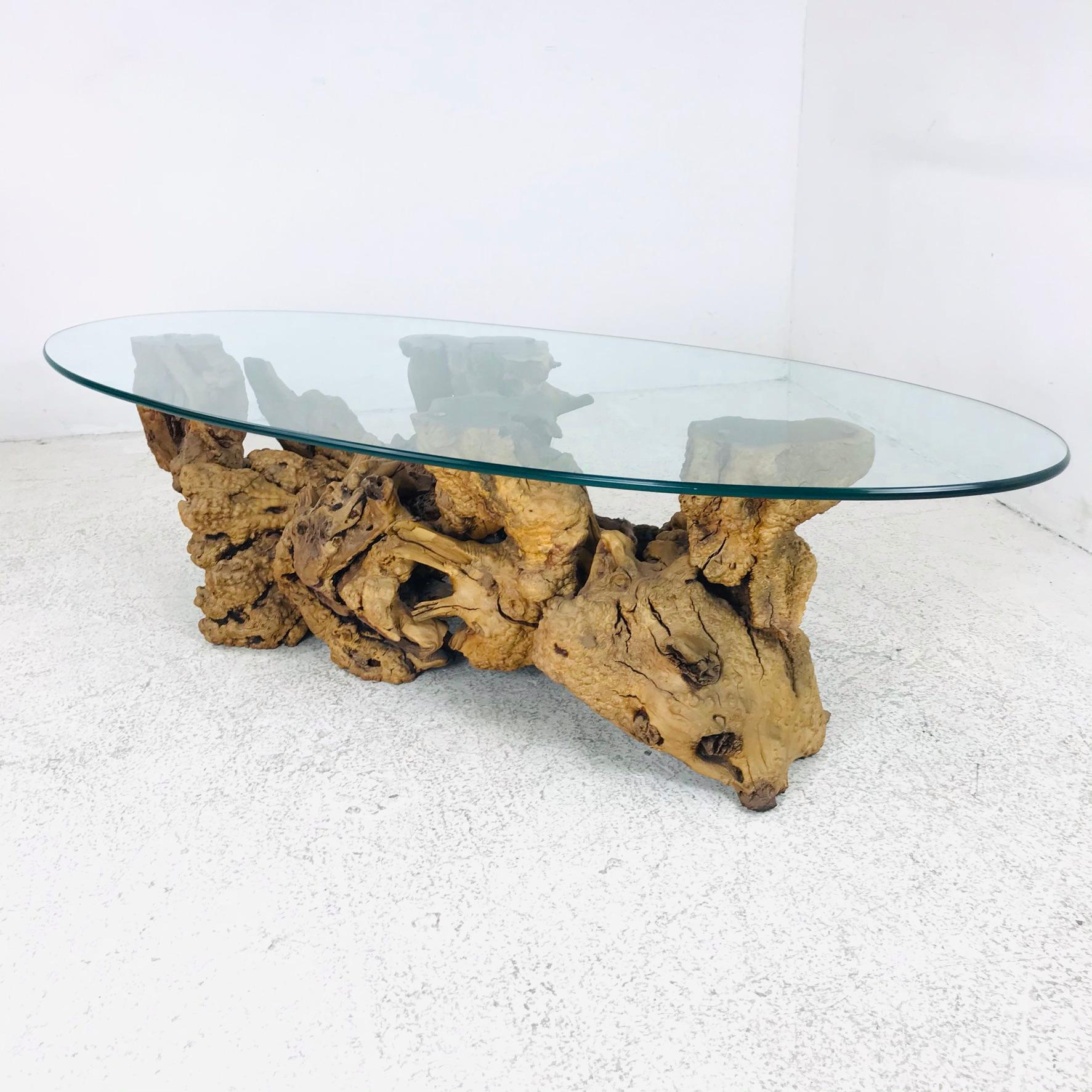 glass top shadow box coffee table
