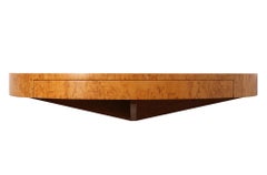 Burled Wall Console by Edward Wormley for Dunbar