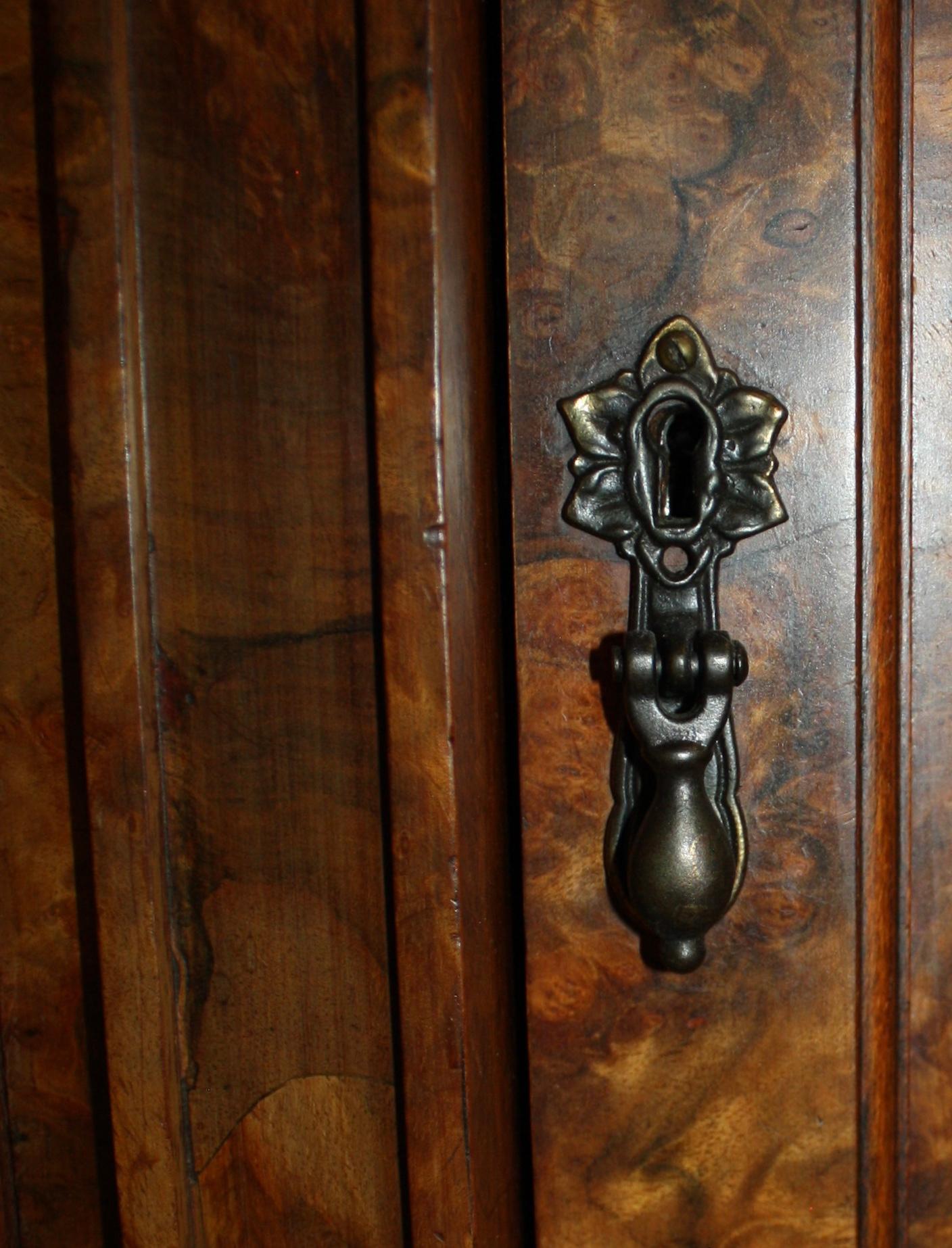 Burled Walnut Sideboard, circa 1900 1