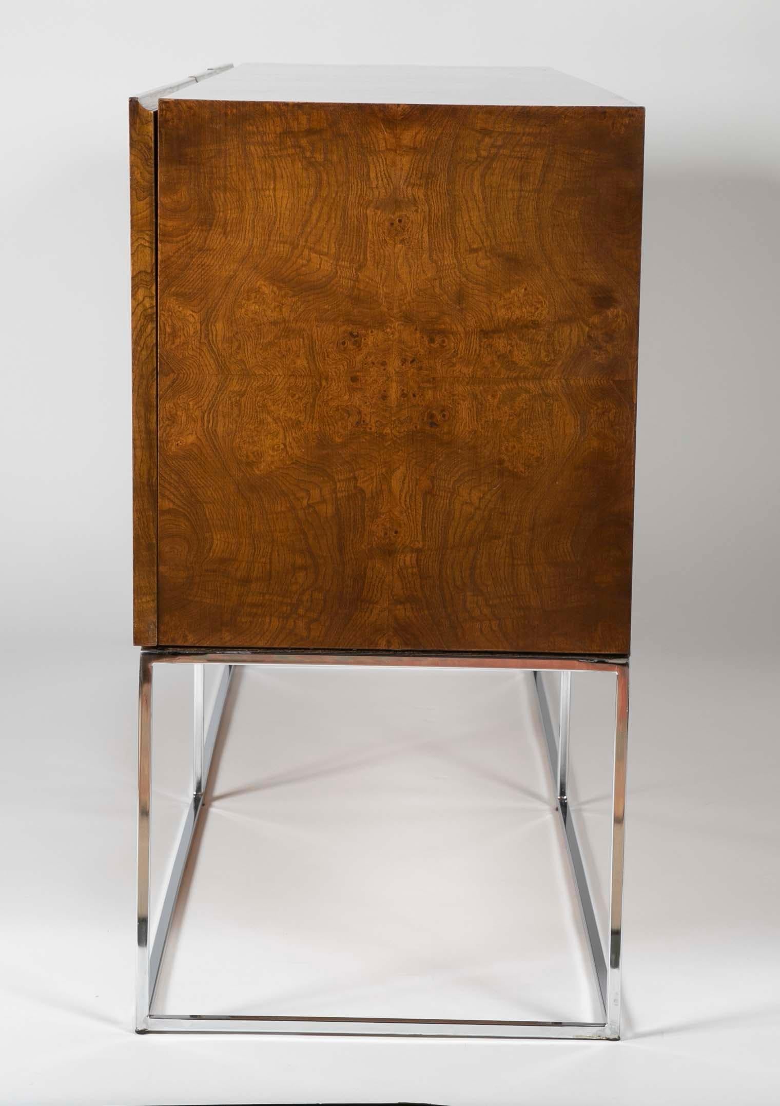 Burled Wood Sideboard by Milo Baughman 7