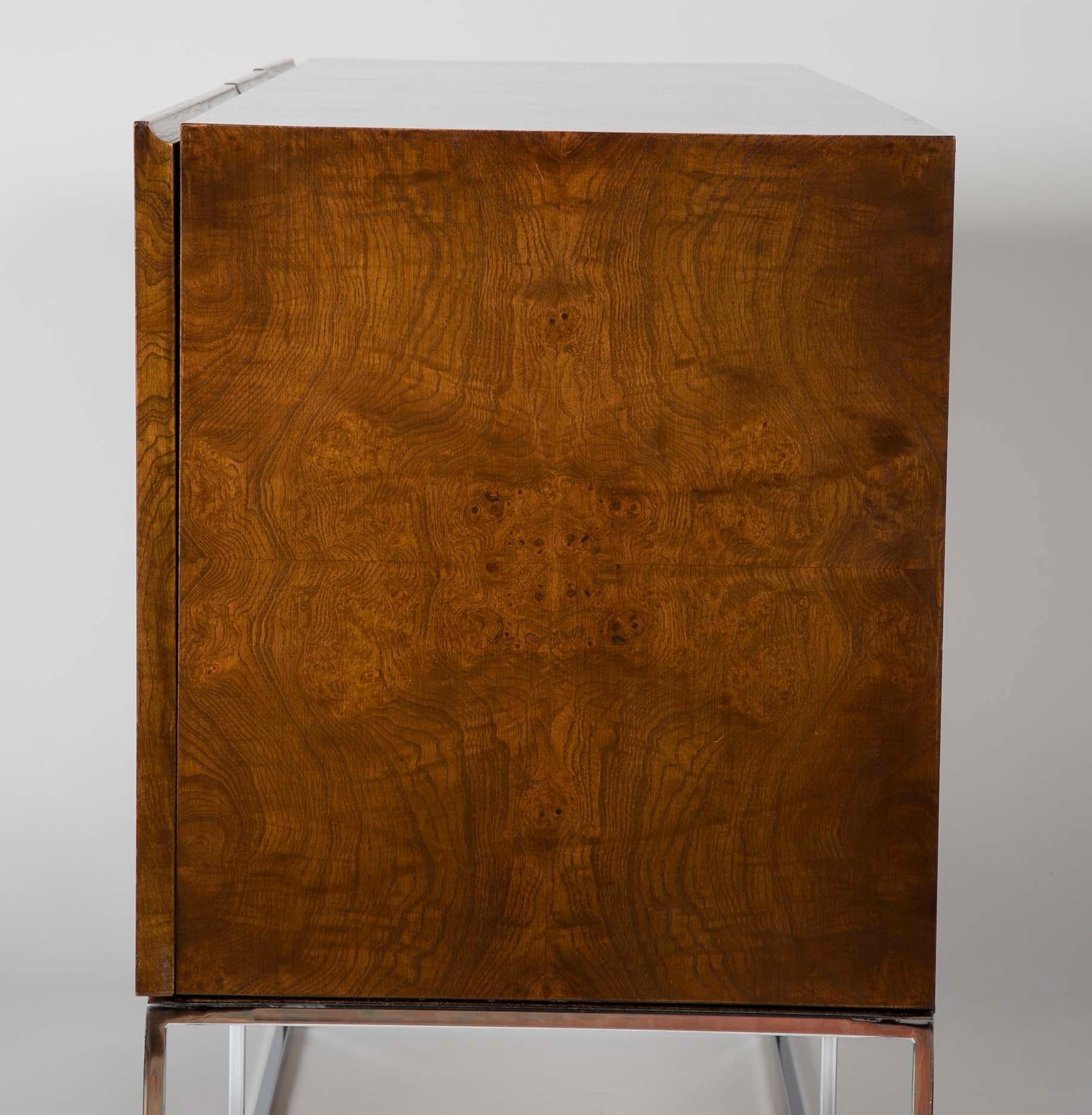 Burled Wood Sideboard by Milo Baughman 8