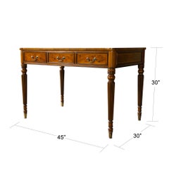 Burled Writing Table