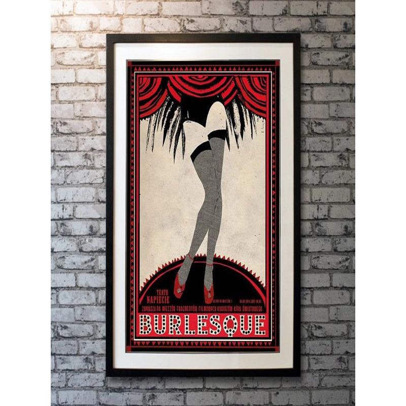 Burlesque, unframed poster, 2014

Polish One Sheet (27 X 39 Inches). The Polish edition for this poster is designed by the artist Ryszard Kaja.

Designed for the Polish National Theater.

Year: 2014
Nationality: Polish
Condition: