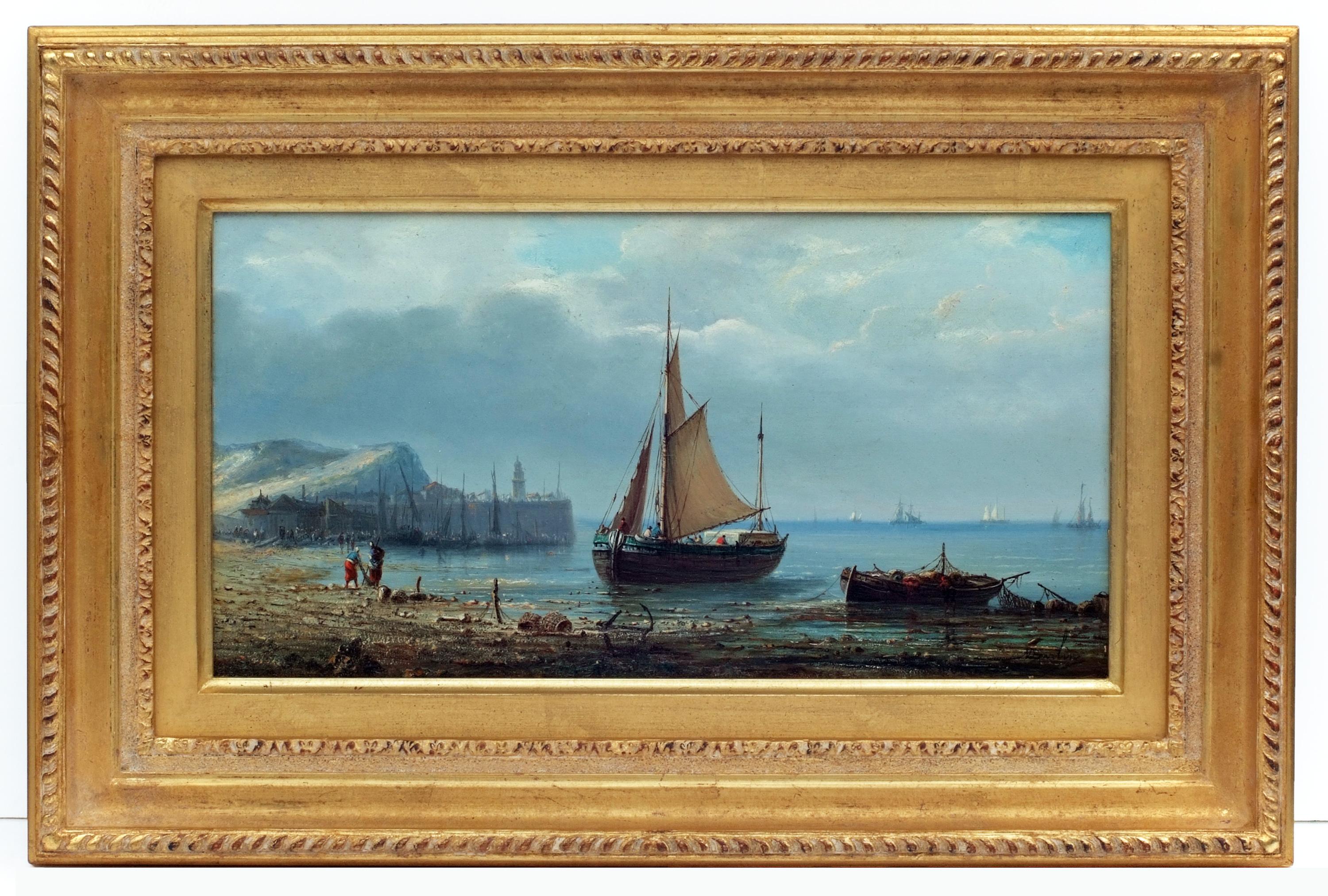 Two Marines in Pair - Painting by BURLING Gilbert 